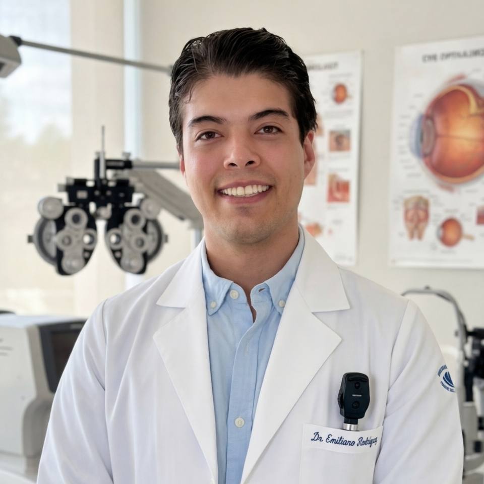 Dr. Emiliano Rodríguez Especialista en Retina y Cirugía Oftalmológica